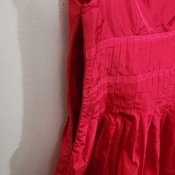 Fire Los Angeles Sleeveless Y2K Candy Apple Red Pin Up Retro Dress Size 11 - Picture 6 of 9